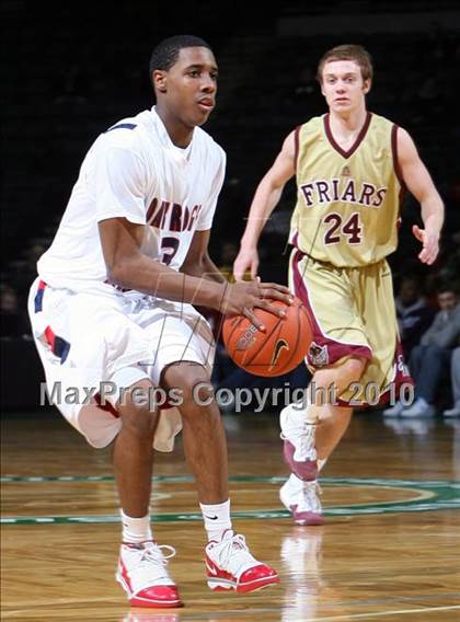 Thumbnail 2 in Oak Ridge Military Academy vs. St. Anthony (PrimeTime Shootout) photogallery.