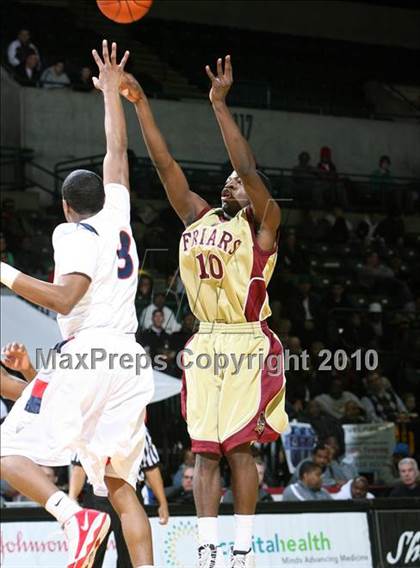 Thumbnail 3 in Oak Ridge Military Academy vs. St. Anthony (PrimeTime Shootout) photogallery.