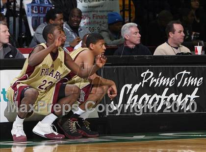Thumbnail 2 in Oak Ridge Military Academy vs. St. Anthony (PrimeTime Shootout) photogallery.