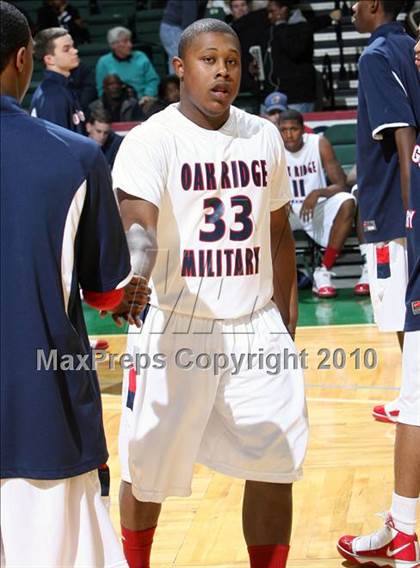Thumbnail 3 in Oak Ridge Military Academy vs. St. Anthony (PrimeTime Shootout) photogallery.