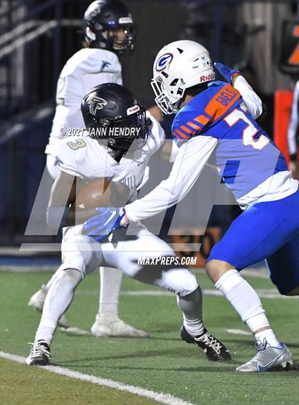 Thumbnail 3 in Bishop Gorman vs. Foothill (Class 5A Southern Region Semifinal) photogallery.