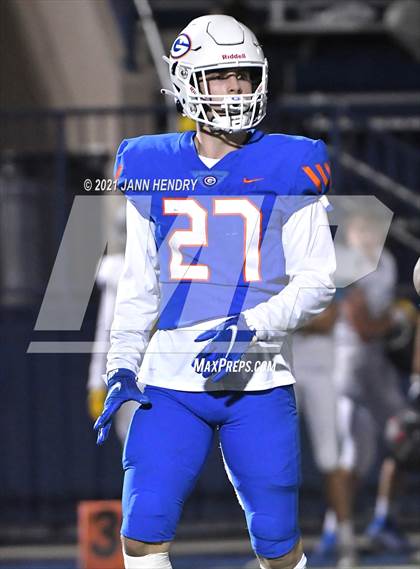 Thumbnail 2 in Bishop Gorman vs. Foothill (Class 5A Southern Region Semifinal) photogallery.