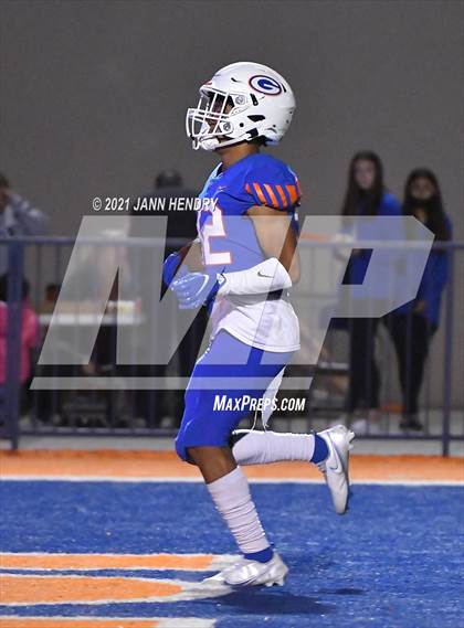 Thumbnail 1 in Bishop Gorman vs. Foothill (Class 5A Southern Region Semifinal) photogallery.