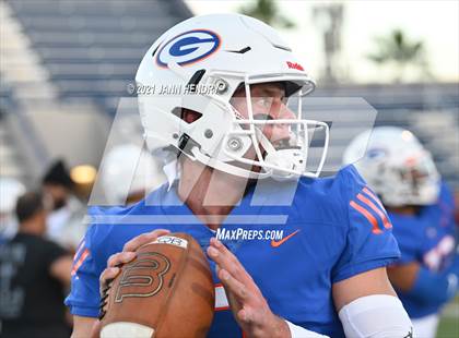 Thumbnail 2 in Bishop Gorman vs. Foothill (Class 5A Southern Region Semifinal) photogallery.