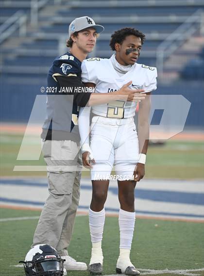 Thumbnail 2 in Bishop Gorman vs. Foothill (Class 5A Southern Region Semifinal) photogallery.