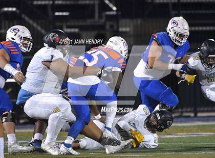 Thumbnail 2 in Bishop Gorman vs. Foothill (Class 5A Southern Region Semifinal) photogallery.