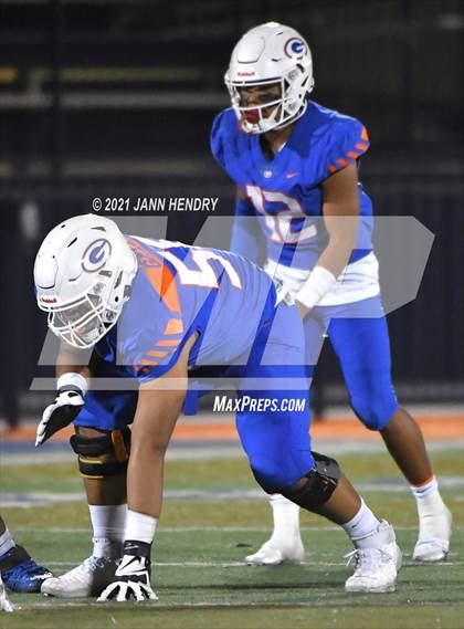 Thumbnail 3 in Bishop Gorman vs. Foothill (Class 5A Southern Region Semifinal) photogallery.