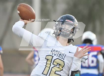 Thumbnail 2 in Bishop Gorman vs. Foothill (Class 5A Southern Region Semifinal) photogallery.