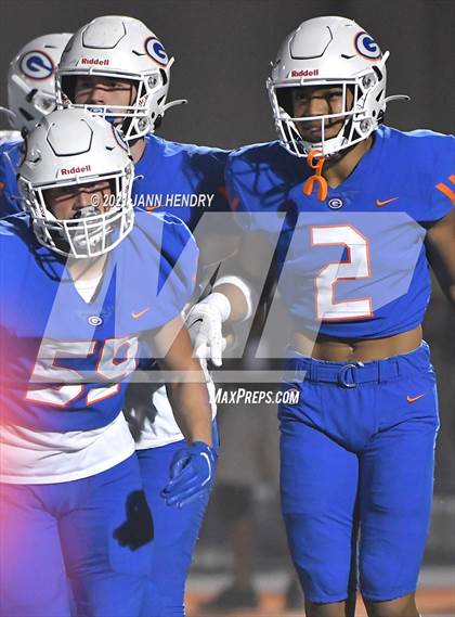 Thumbnail 3 in Bishop Gorman vs. Foothill (Class 5A Southern Region Semifinal) photogallery.