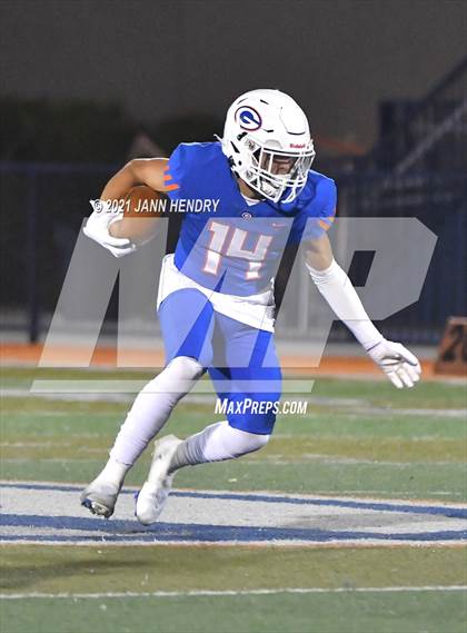 Thumbnail 3 in Bishop Gorman vs. Foothill (Class 5A Southern Region Semifinal) photogallery.