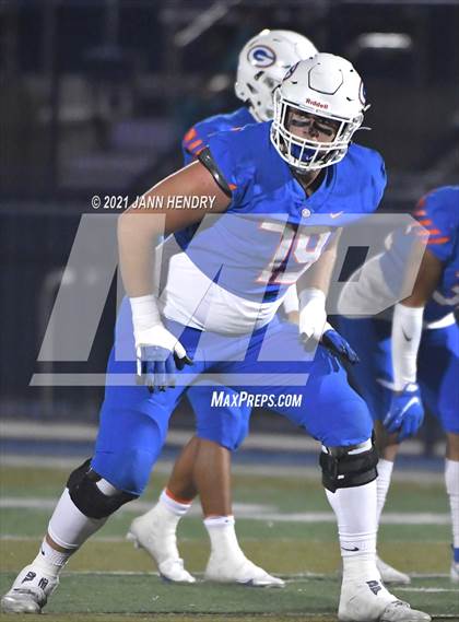 Thumbnail 3 in Bishop Gorman vs. Foothill (Class 5A Southern Region Semifinal) photogallery.