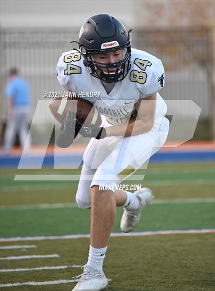 Thumbnail 2 in Bishop Gorman vs. Foothill (Class 5A Southern Region Semifinal) photogallery.