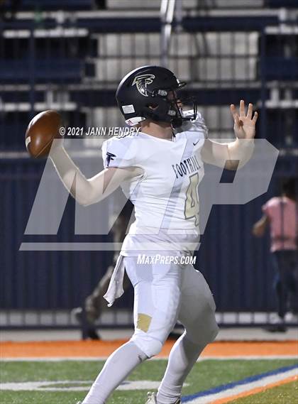 Thumbnail 2 in Bishop Gorman vs. Foothill (Class 5A Southern Region Semifinal) photogallery.