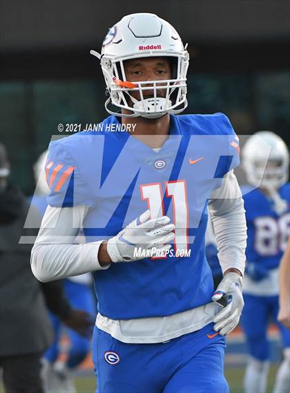 Thumbnail 1 in Bishop Gorman vs. Foothill (Class 5A Southern Region Semifinal) photogallery.