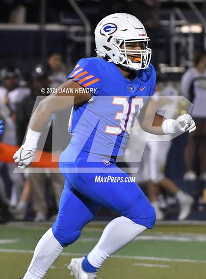 Thumbnail 1 in Bishop Gorman vs. Foothill (Class 5A Southern Region Semifinal) photogallery.