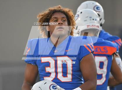 Thumbnail 2 in Bishop Gorman vs. Foothill (Class 5A Southern Region Semifinal) photogallery.