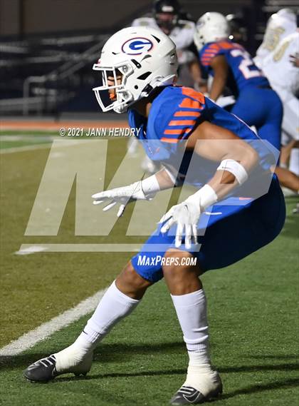 Thumbnail 2 in Bishop Gorman vs. Foothill (Class 5A Southern Region Semifinal) photogallery.