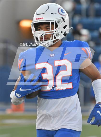 Thumbnail 3 in Bishop Gorman vs. Foothill (Class 5A Southern Region Semifinal) photogallery.