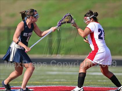 Thumbnail 3 in St. Pius X Catholic vs Milton (5A semifinal) photogallery.