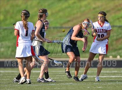 Thumbnail 1 in St. Pius X Catholic vs Milton (5A semifinal) photogallery.