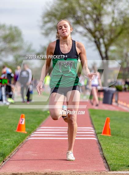 Thumbnail 1 in CHSAA Track and Field 5A Championships (Girls Triple Jump)  photogallery.