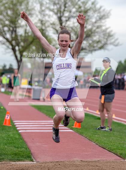 Thumbnail 1 in CHSAA Track and Field 5A Championships (Girls Triple Jump)  photogallery.