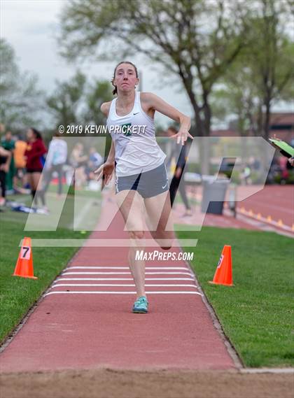 Thumbnail 2 in CHSAA Track and Field 5A Championships (Girls Triple Jump)  photogallery.