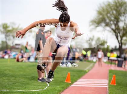 Thumbnail 2 in CHSAA Track and Field 5A Championships (Girls Triple Jump)  photogallery.