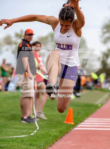 Thumbnail 3 in CHSAA Track and Field 5A Championships (Girls Triple Jump)  photogallery.