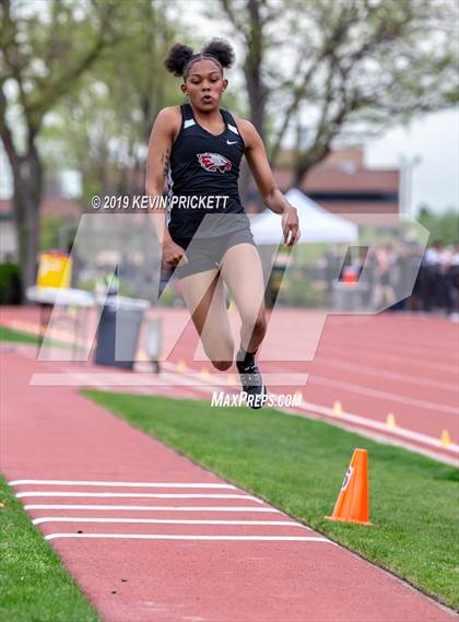 Thumbnail 2 in CHSAA Track and Field 5A Championships (Girls Triple Jump)  photogallery.