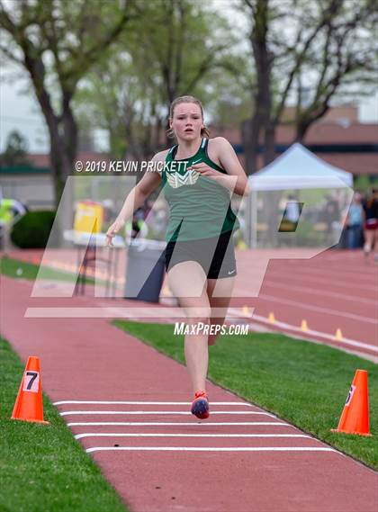 Thumbnail 1 in CHSAA Track and Field 5A Championships (Girls Triple Jump)  photogallery.