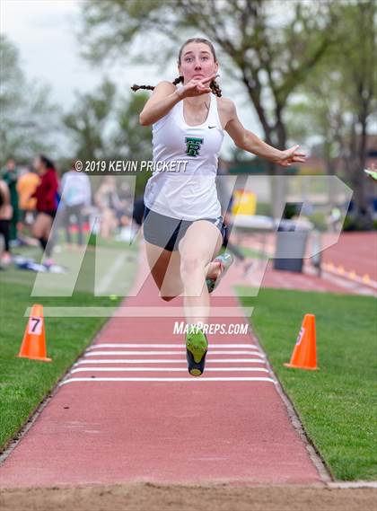 Thumbnail 1 in CHSAA Track and Field 5A Championships (Girls Triple Jump)  photogallery.