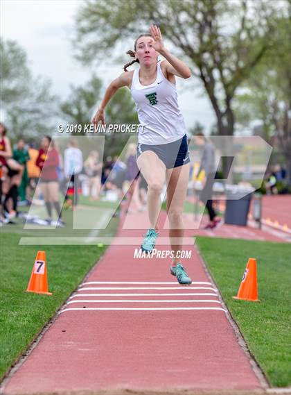 Thumbnail 1 in CHSAA Track and Field 5A Championships (Girls Triple Jump)  photogallery.