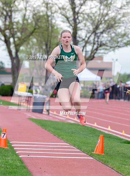Thumbnail 2 in CHSAA Track and Field 5A Championships (Girls Triple Jump)  photogallery.