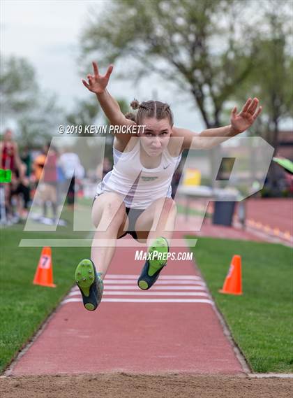 Thumbnail 3 in CHSAA Track and Field 5A Championships (Girls Triple Jump)  photogallery.