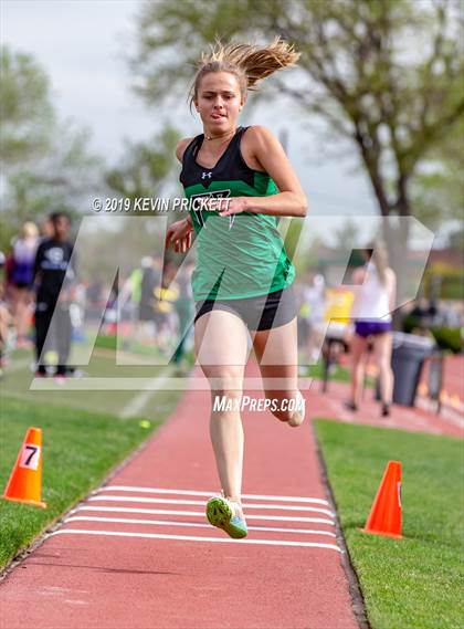 Thumbnail 2 in CHSAA Track and Field 5A Championships (Girls Triple Jump)  photogallery.
