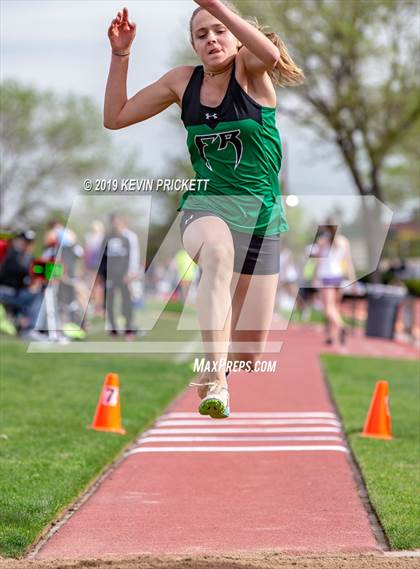 Thumbnail 2 in CHSAA Track and Field 5A Championships (Girls Triple Jump)  photogallery.