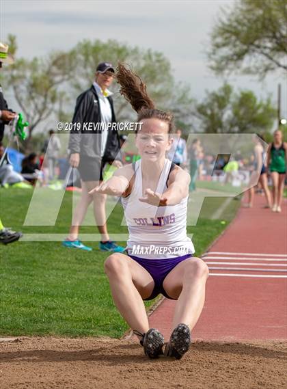 Thumbnail 2 in CHSAA Track and Field 5A Championships (Girls Triple Jump)  photogallery.