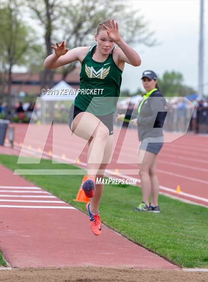 Thumbnail 3 in CHSAA Track and Field 5A Championships (Girls Triple Jump)  photogallery.