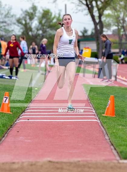 Thumbnail 1 in CHSAA Track and Field 5A Championships (Girls Triple Jump)  photogallery.