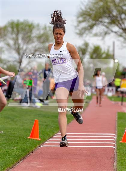 Thumbnail 1 in CHSAA Track and Field 5A Championships (Girls Triple Jump)  photogallery.