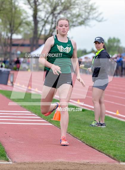 Thumbnail 2 in CHSAA Track and Field 5A Championships (Girls Triple Jump)  photogallery.