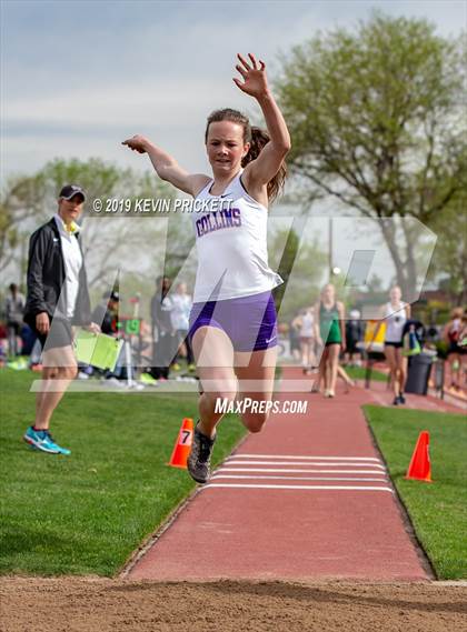 Thumbnail 3 in CHSAA Track and Field 5A Championships (Girls Triple Jump)  photogallery.