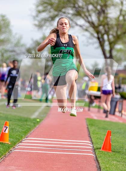Thumbnail 3 in CHSAA Track and Field 5A Championships (Girls Triple Jump)  photogallery.