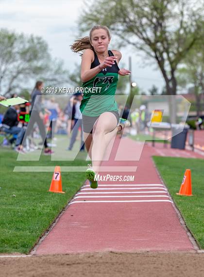 Thumbnail 2 in CHSAA Track and Field 5A Championships (Girls Triple Jump)  photogallery.