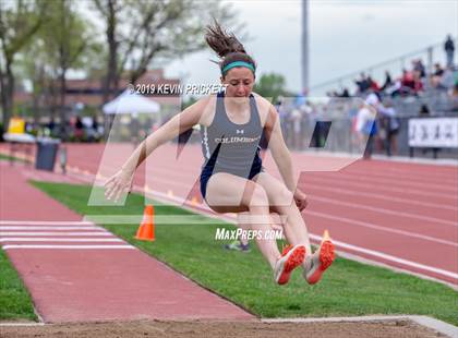 Thumbnail 3 in CHSAA Track and Field 5A Championships (Girls Triple Jump)  photogallery.
