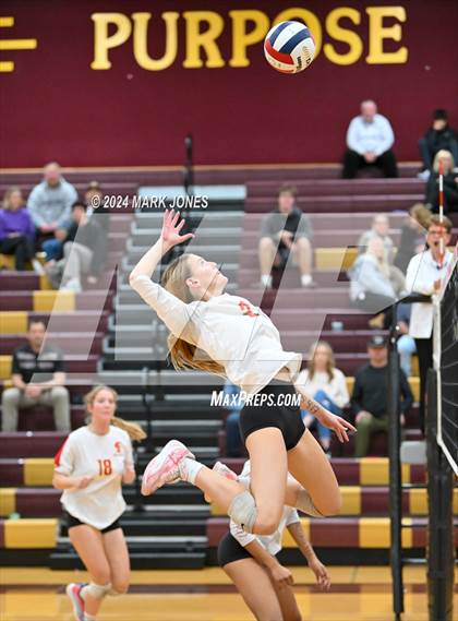 Thumbnail 1 in Seton Catholic @ Northwest Christian (AIA 3A Semifinal) photogallery.