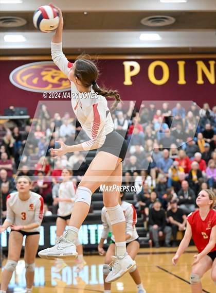 Thumbnail 2 in Seton Catholic @ Northwest Christian (AIA 3A Semifinal) photogallery.