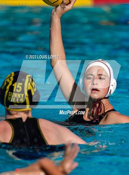 Thumbnail 2 in JSerra Catholic @ Sunny Hills (CIF SS DIV 3 Championship) photogallery.