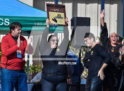 Thumbnail 1 in JSerra Catholic @ Sunny Hills (CIF SS DIV 3 Championship) photogallery.